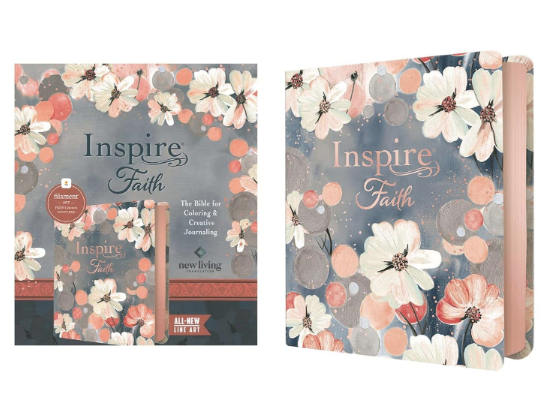 Inspire FAITH Bible NLT, LeatherLike