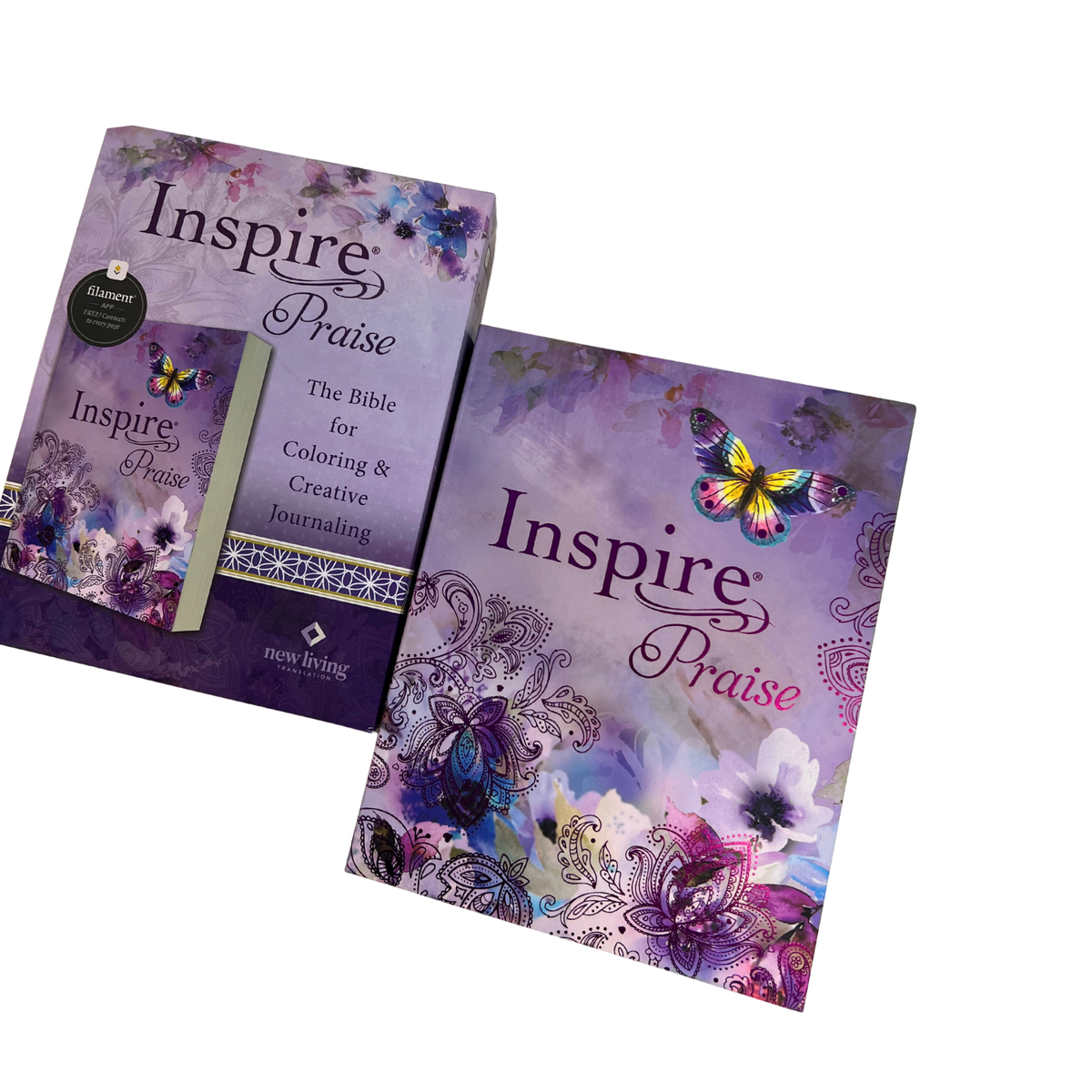 Inspire PRAISE Bible NLT, Softcover