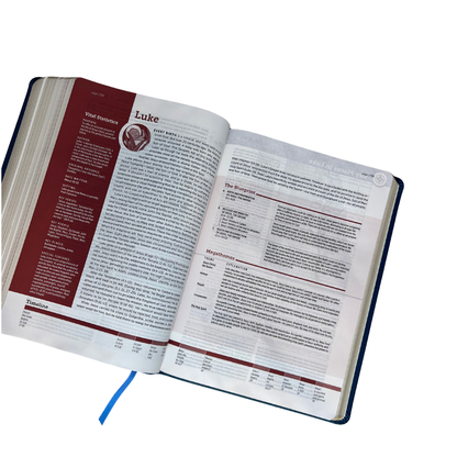 NLT Life Application Study Bible, 3rd Edition, LeatherLike