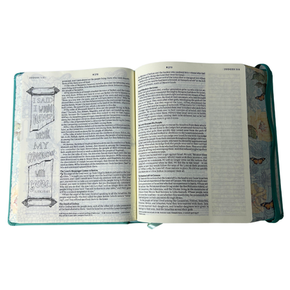 Inspire Bible NLT, Hardcover, Coloring & Journaling Bible