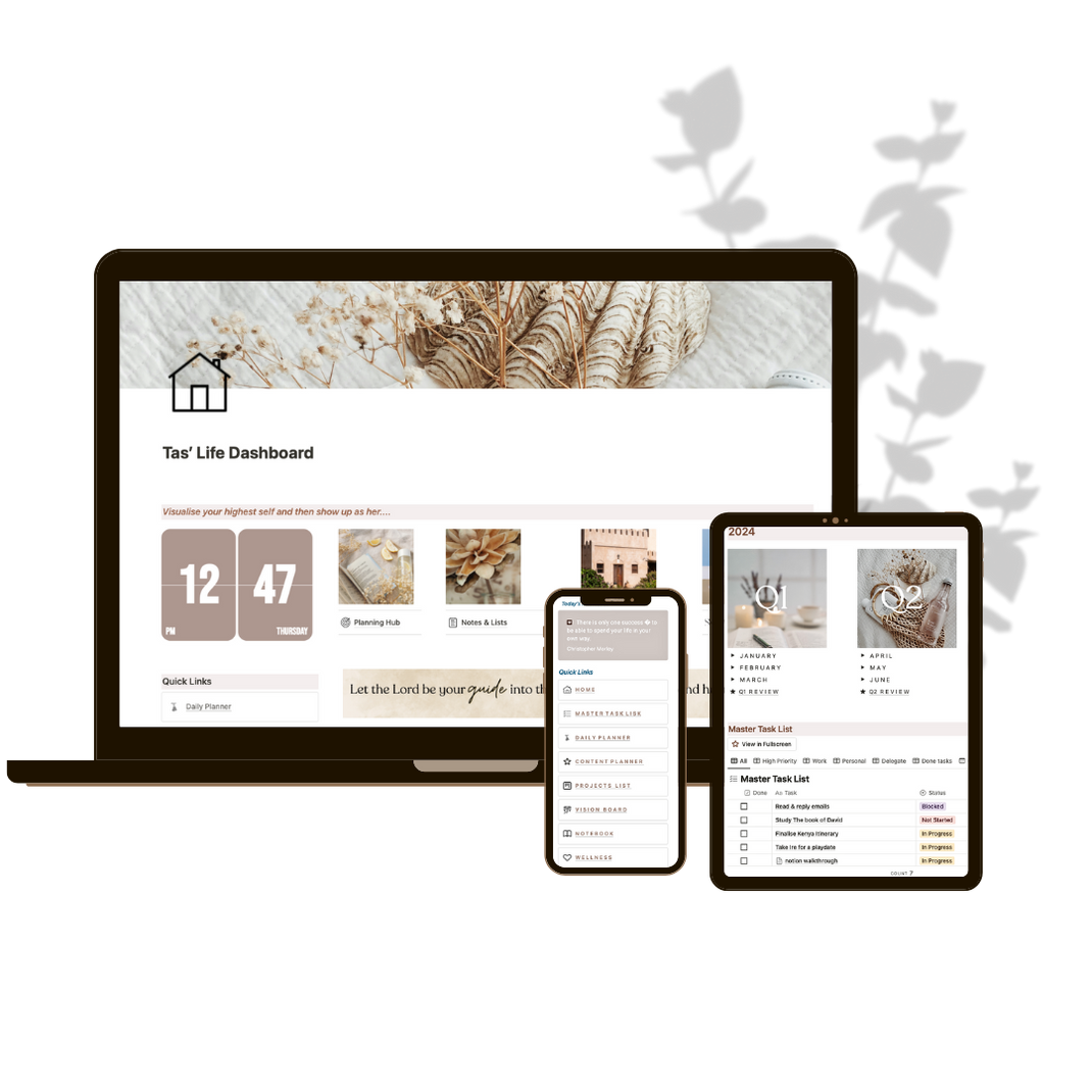 TP Digital Planner – Tassel Planner