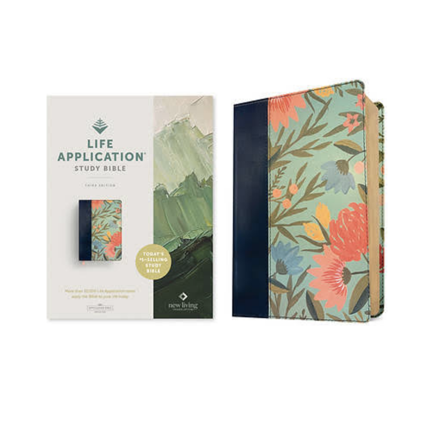 NLT Life Application Study Bible, 3rd Edition, LeatherLike