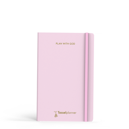 Undated Daily Planner - Peony Pink