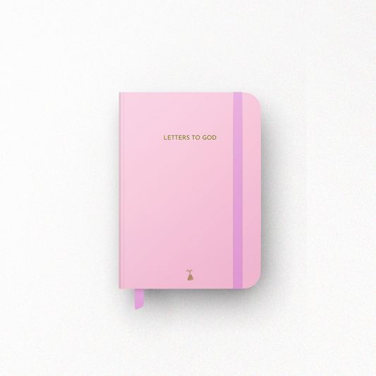 "Letters To God" Prayer Journal - Peony Pink