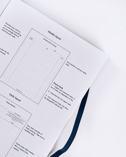 Undated Daily Planner