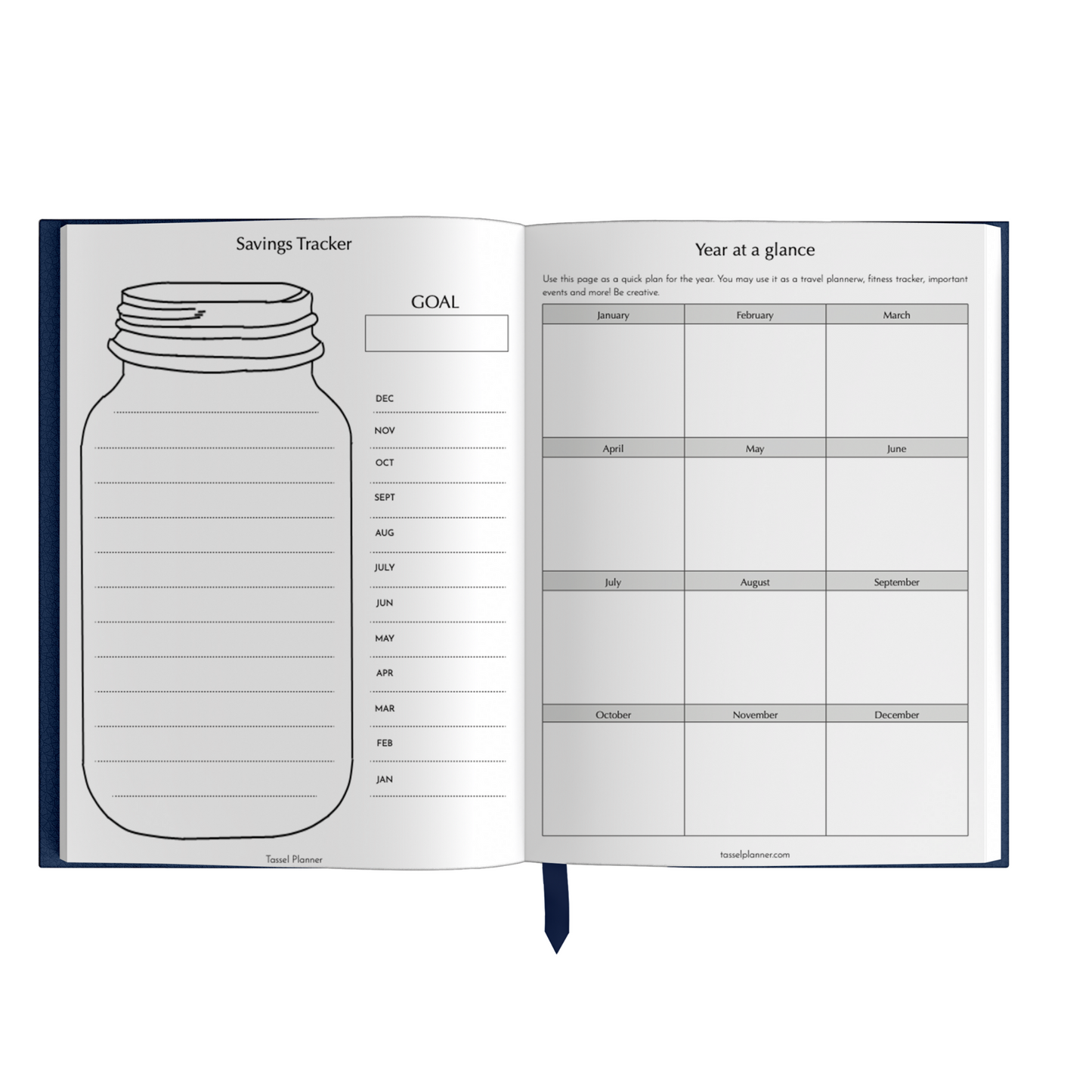 Undated Daily Planner