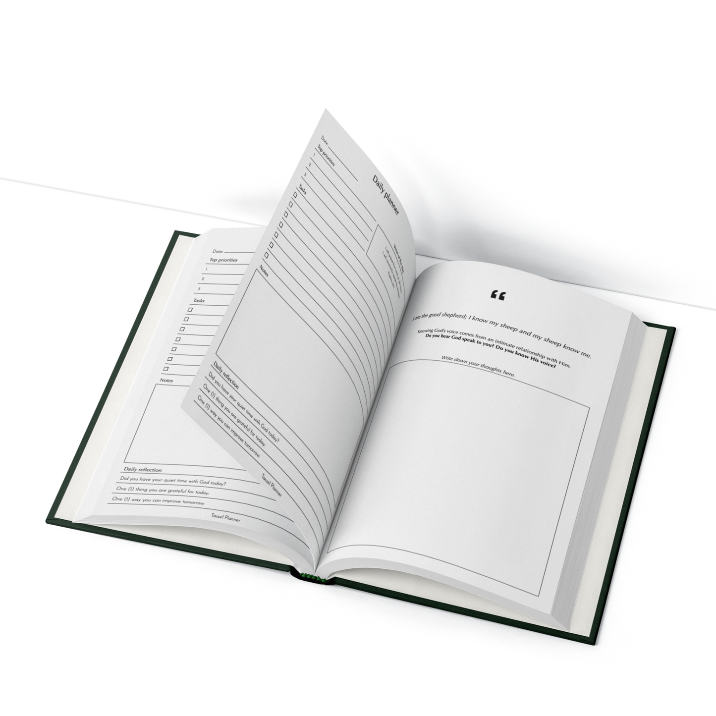 Undated Daily Planner